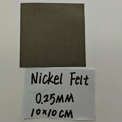 Feltro di fibra di nichel a cellula di elettroli­si AEM Feltro sinterizzato a strato di diffusione di gas GDL